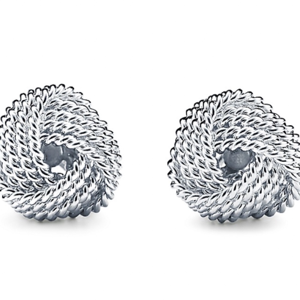 Tiffany Twist Knot Earrings